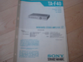 Sony TA-F40
